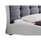 Baxton Studio Guerin Two Tone Upholstered Grid Tufted Queen-Size Platform Bed 114-6220 - alternate 2